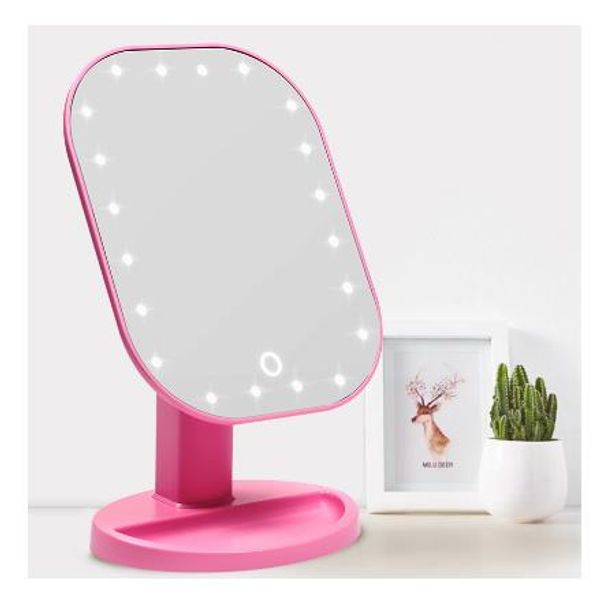 led mirror touch screen makeup mirror mirror with 20 led lights 180 degree adjustable table
led mirror touch screen makeup mirror mirror with 20 led lights 180 degree adjustable table
