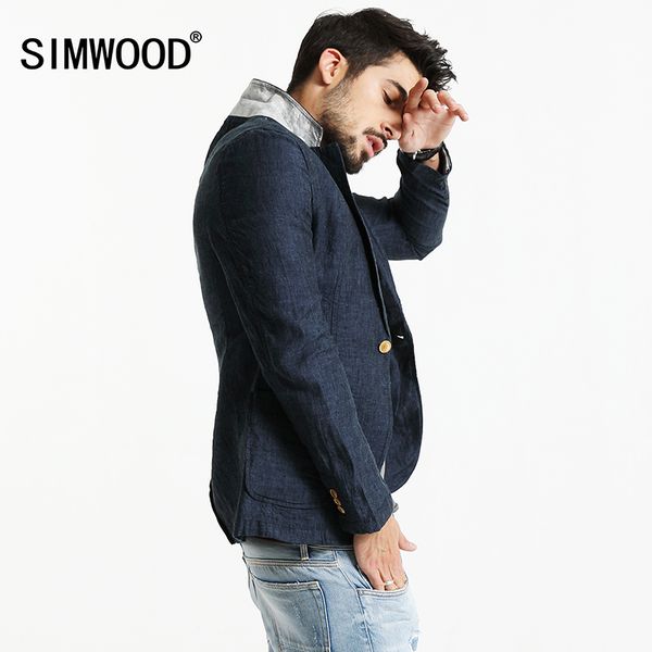 simwood 2017 весна новый блейзеры мужчины приталенный fit тонкий 100% чистый белье пальто свободного покроя костюм марка одежда xz6117, White;black
simwood 2017 весна новый блейзеры мужчины приталенный fit тонкий 100% чистый белье пальто свободного покроя костюм марка одежда xz6117, White;black