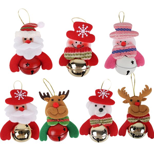 1piece approx 10*8cm christmas hanging ornaments bell cartoon christmas tree bells claus ornaments xmas decor deer bear party de
1piece approx 10*8cm christmas hanging ornaments bell cartoon christmas tree bells claus ornaments xmas decor deer bear party de