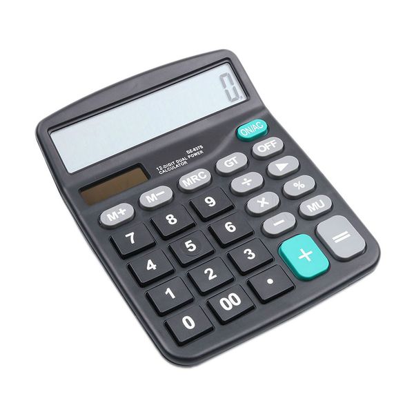 solar 2in1 powered 12 digits electronic calculator modern portable office commercial tool with big button
solar 2in1 powered 12 digits electronic calculator modern portable office commercial tool with big button
