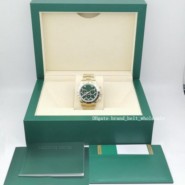 box+40mm asia 2813 no cosmograph 116508 gold green dial box and paper 2020 sapphire glass automatic mens watch watches, Slivery;brown
box+40mm asia 2813 no cosmograph 116508 gold green dial box and paper 2020 sapphire glass automatic mens watch watches, Slivery;brown