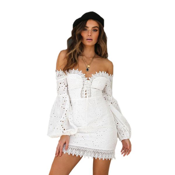 explosive summer and autumn new cotton embroidered lace stitching word shoulder long sleeve dress, Black;gray
explosive summer and autumn new cotton embroidered lace stitching word shoulder long sleeve dress, Black;gray