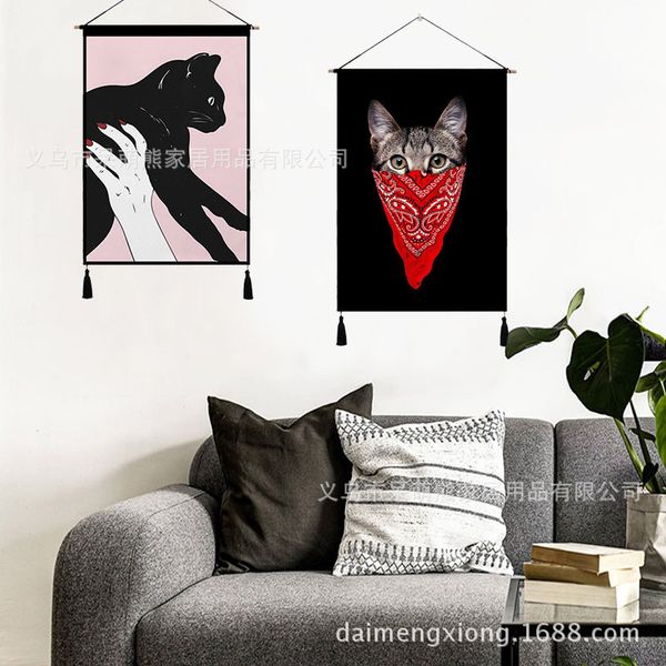kitty animal hanging cloth background cloth watt-hour meter occlusion decoration painting tapestry mural painting concise modern paintings
kitty animal hanging cloth background cloth watt-hour meter occlusion decoration painting tapestry mural painting concise modern paintings
