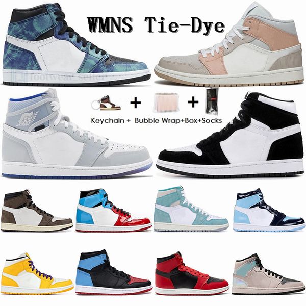 new tie dye 1s high travis scotts 1 basketball shoes obsidian unc to chicago twist fearless turbo green mens trainers women sports sneakers
new tie dye 1s high travis scotts 1 basketball shoes obsidian unc to chicago twist fearless turbo green mens trainers women sports sneakers