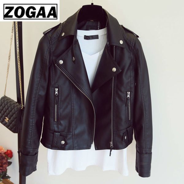 female 2019 new design spring autumn pu leather jacket faux soft leather coat slim black rivet zipper motorcycle pink jackets
female 2019 new design spring autumn pu leather jacket faux soft leather coat slim black rivet zipper motorcycle pink jackets