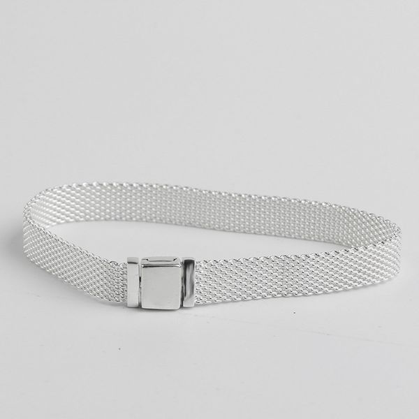 original woven mesh silver reflexions bracelets bangle fit 925 sterling silver bead charm bracelet europe diy jewelry, Golden;silver
original woven mesh silver reflexions bracelets bangle fit 925 sterling silver bead charm bracelet europe diy jewelry, Golden;silver