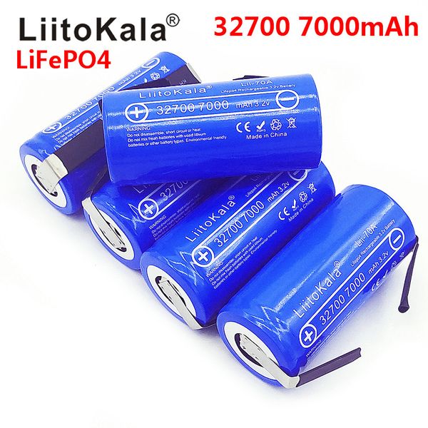 liitokala lii-70a 3.2v 32700 7000mah lifepo4 battery 35a continuous discharge maximum 55a high power battery+nickel sheets
liitokala lii-70a 3.2v 32700 7000mah lifepo4 battery 35a continuous discharge maximum 55a high power battery+nickel sheets