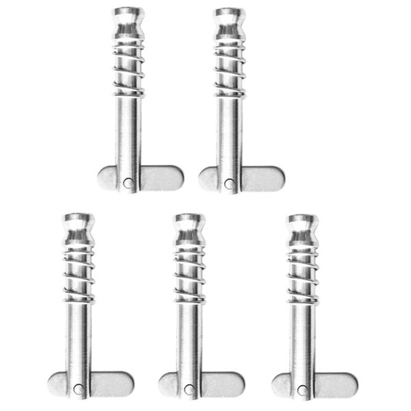5x stainless steel quick release pin for boat bimini deck hinge
5x stainless steel quick release pin for boat bimini deck hinge
