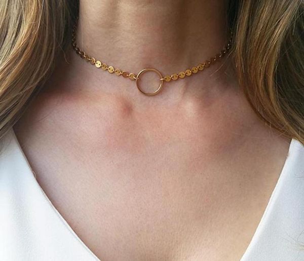 fyn947 fy personalized jewelry new arrival dainty choker necklace open circle copper gold collar necklace, Golden;silver
fyn947 fy personalized jewelry new arrival dainty choker necklace open circle copper gold collar necklace, Golden;silver