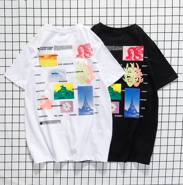 mens designer t shirts 20ss new round neck cotton casual short sleeve couple with the same c6045, White;black
mens designer t shirts 20ss new round neck cotton casual short sleeve couple with the same c6045, White;black