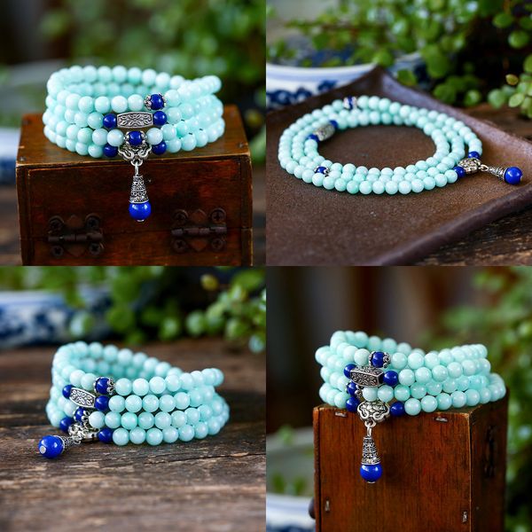 108 beaded jewelry crystal the milky way stone chalcedony a beads bracelet young stone more circle hand string jewelry beads bracelets, Black
108 beaded jewelry crystal the milky way stone chalcedony a beads bracelet young stone more circle hand string jewelry beads bracelets, Black