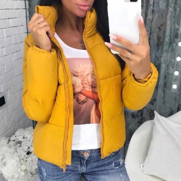 sfit women bubble coat solid standard collar oversized short jacket winter autumn female puffer jacket parkas 2019 fashion mujer, Blue;black
sfit women bubble coat solid standard collar oversized short jacket winter autumn female puffer jacket parkas 2019 fashion mujer, Blue;black