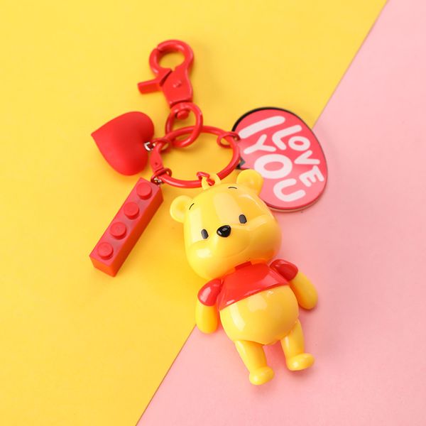 creative cute bear keychains cartoon lovely bear car key chain children bag pendant keyring student lovers gifts, Silver
creative cute bear keychains cartoon lovely bear car key chain children bag pendant keyring student lovers gifts, Silver