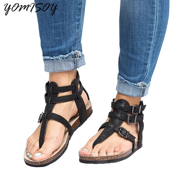 new 2018 summer sandals women casual shoes female rome gladiator sandals women flat buckle feminina lady shoes, Black
new 2018 summer sandals women casual shoes female rome gladiator sandals women flat buckle feminina lady shoes, Black