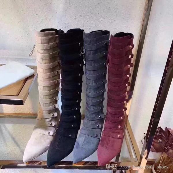 cruise clollection series short boots long 14 inch velvet and really leather women luxury thick sole 6 cm wrapped triangle shoes size 35-41, Black
cruise clollection series short boots long 14 inch velvet and really leather women luxury thick sole 6 cm wrapped triangle shoes size 35-41, Black