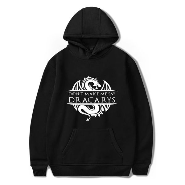 dracarys fashion printed hoodies women/men long sleeve hooded sweatshirts 2019 casual streetwear clothes, Black
dracarys fashion printed hoodies women/men long sleeve hooded sweatshirts 2019 casual streetwear clothes, Black