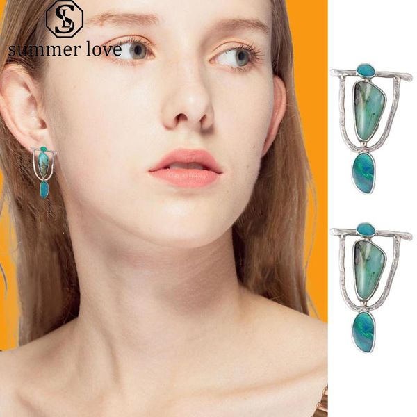 2019 new boho ethnic green resin stone drop dangle earrings for women indian tribal vintage earrings fashion jewelry, Golden;silver
2019 new boho ethnic green resin stone drop dangle earrings for women indian tribal vintage earrings fashion jewelry, Golden;silver