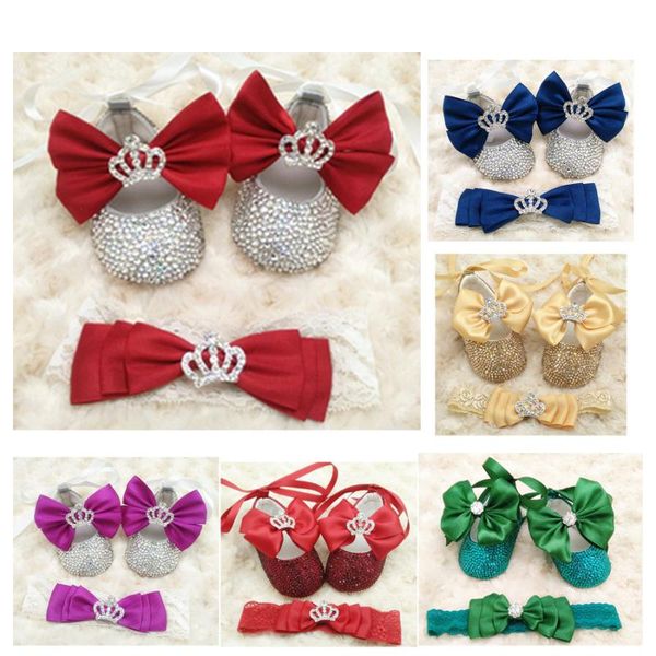 customized baby girl bow shoes headband gift set satin bling crystal crown charm princess baptism shoes ruby ribbon bb24
customized baby girl bow shoes headband gift set satin bling crystal crown charm princess baptism shoes ruby ribbon bb24