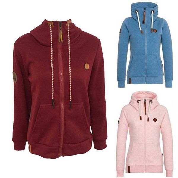 women's hoodies & sweatshirts 2021 spring autumn and winter solid color slim fitting a casual velvet with cap, Black
women's hoodies & sweatshirts 2021 spring autumn and winter solid color slim fitting a casual velvet with cap, Black