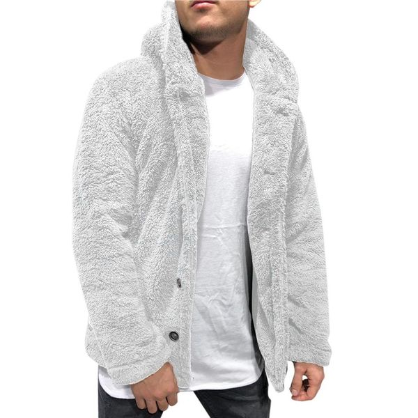 mens coat 2019 autumn winter loose double-sided plush buttons hoodie fluffy fleece fur jacket hoodies coat outerwear dropship 4#, Black;brown
mens coat 2019 autumn winter loose double-sided plush buttons hoodie fluffy fleece fur jacket hoodies coat outerwear dropship 4#, Black;brown