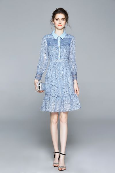 boutique spring and summer 2020 new quality super fairy fringe long sleeve a-line dress
boutique spring and summer 2020 new quality super fairy fringe long sleeve a-line dress