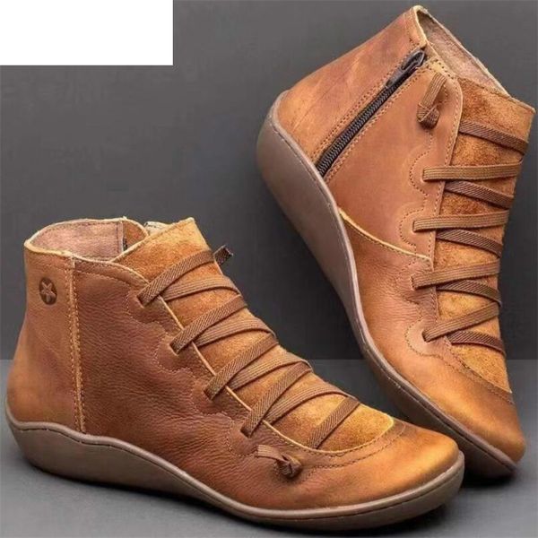 2020 arch support boots women damping soft comfortable flat-bottomed boots leather zipper ankle women shoes botas mujer, Black
2020 arch support boots women damping soft comfortable flat-bottomed boots leather zipper ankle women shoes botas mujer, Black