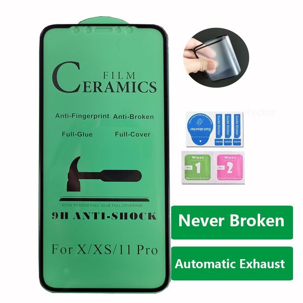 Взрывозащищенная мягкая керамическая пленка протектора экрана телефона для iPhone
Взрывозащищенная мягкая керамическая пленка протектора экрана телефона для iPhone