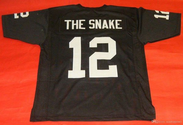 retro #12 ken stabler custom jersey the snake black mens stitching high-end size s-5xl football jerseys college ncaa, Black;red
retro #12 ken stabler custom jersey the snake black mens stitching high-end size s-5xl football jerseys college ncaa, Black;red