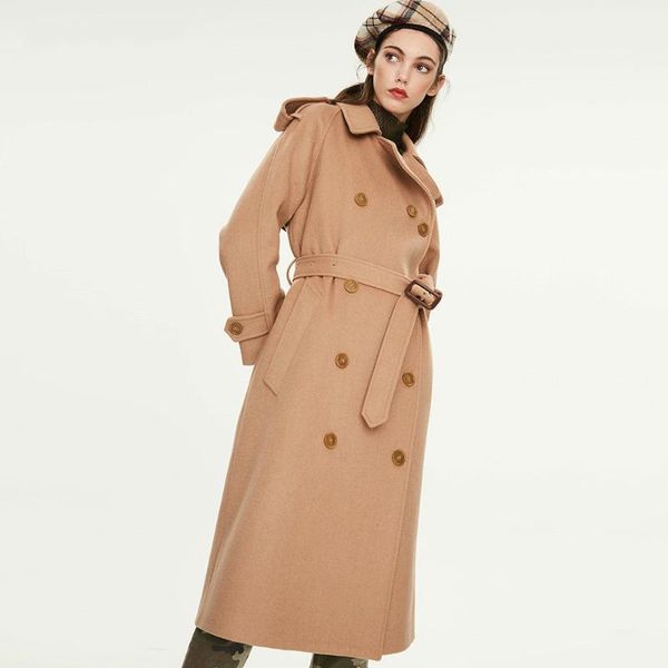 2019 winter женской моды двубортных шерстяное пальто с поясом британского стилем тонкорунных пальто k9069, Black
2019 winter женской моды двубортных шерстяное пальто с поясом британского стилем тонкорунных пальто k9069, Black