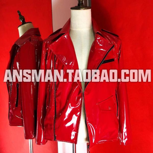 s-6xl !! новый бар и ночной клуб мужской певец красный кожаный пиджак патент мотоцикл кожа исполнение панк, Black
s-6xl !! новый бар и ночной клуб мужской певец красный кожаный пиджак патент мотоцикл кожа исполнение панк, Black