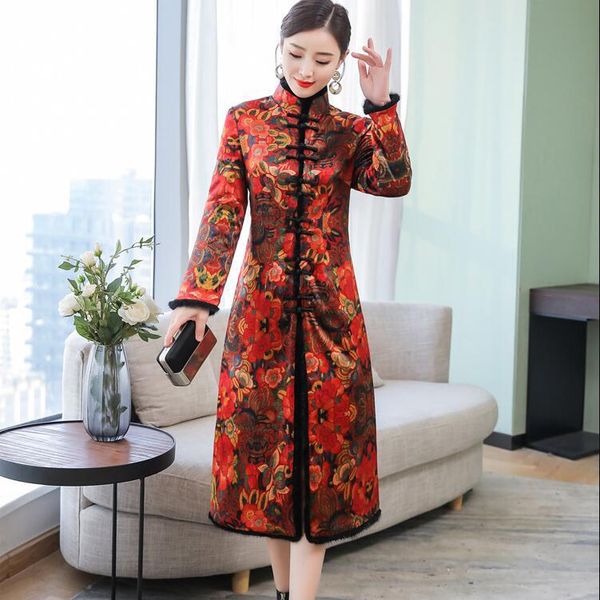 by age slim fit retro middle-aged women dress warm coat cotton coat winter women's dignified glorious thick quilted cotton-padde, Blue;black
by age slim fit retro middle-aged women dress warm coat cotton coat winter women's dignified glorious thick quilted cotton-padde, Blue;black