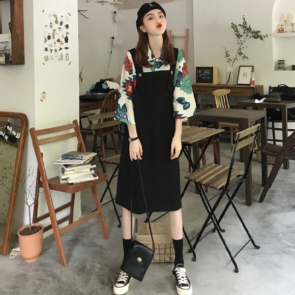 spring 2020 new two-piece suit floral shirt + dress suit ladies temperament 2 piece set women, White
spring 2020 new two-piece suit floral shirt + dress suit ladies temperament 2 piece set women, White