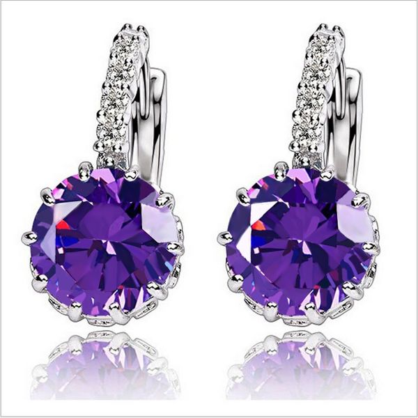 shuangr new arrival brand trendy elegant charm silver color romantic austria crystal hoop earrings weddings jewelry brinco, Golden;silver
shuangr new arrival brand trendy elegant charm silver color romantic austria crystal hoop earrings weddings jewelry brinco, Golden;silver