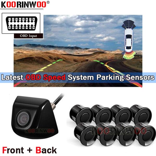 koorinwoo universal speed obd systen car parking sensor kit with camera parking assistance bumper reversing blind spot detection
koorinwoo universal speed obd systen car parking sensor kit with camera parking assistance bumper reversing blind spot detection