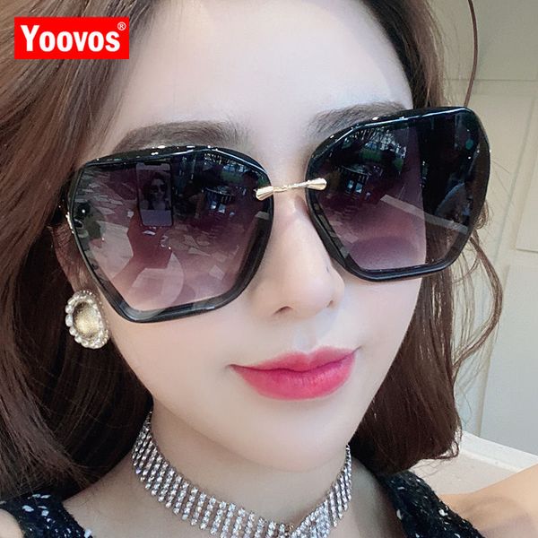 yoovos 2020 oversized sunglasses women retro luxury women sunglasses new fashion metal brand designer feminino, White;black
yoovos 2020 oversized sunglasses women retro luxury women sunglasses new fashion metal brand designer feminino, White;black