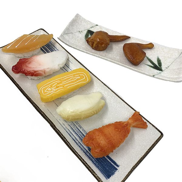 simulation sushi model japanese food shooting decoration props salmon squid cooked shrimp scallop yellow skin tuna sushi
simulation sushi model japanese food shooting decoration props salmon squid cooked shrimp scallop yellow skin tuna sushi