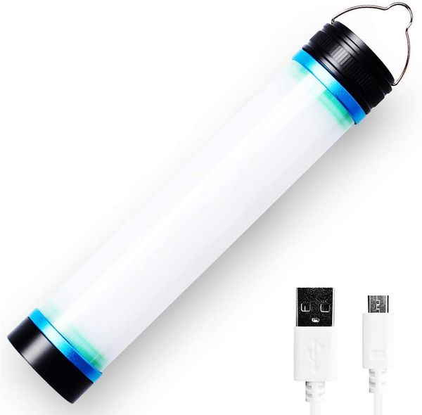 Led Flashlights,5 Modes Usb Rechargeable Portable Tube Magnetic Tubes Lamps,built-in Lithium Battery With Usb Port To Charge Mobile Devices