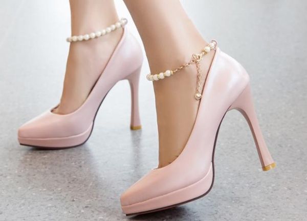 women's shoes in spring and autumn high fine heel pointed end waterproof table@asd5987, Black
women's shoes in spring and autumn high fine heel pointed end waterproof table@asd5987, Black