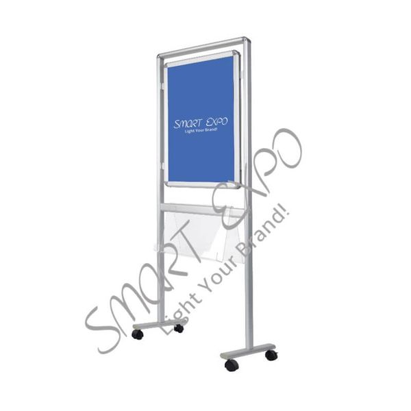 movable double sided snap frame stand with aluminum wheels base feet double sides 32mm wide sliver aluminum poster frame
movable double sided snap frame stand with aluminum wheels base feet double sides 32mm wide sliver aluminum poster frame