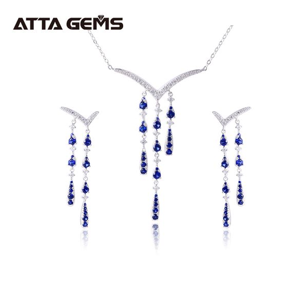 blue sapphrie sterling silver jewelry set for women wedding anniversary created sapphrie classic style rain story design, Black
blue sapphrie sterling silver jewelry set for women wedding anniversary created sapphrie classic style rain story design, Black