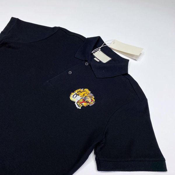 20fw made in italy tiger head embroidery polo short sleeves classic business polo t-shirt solid simple summer street tee tooling hfymtx684, White;black
20fw made in italy tiger head embroidery polo short sleeves classic business polo t-shirt solid simple summer street tee tooling hfymtx684, White;black
