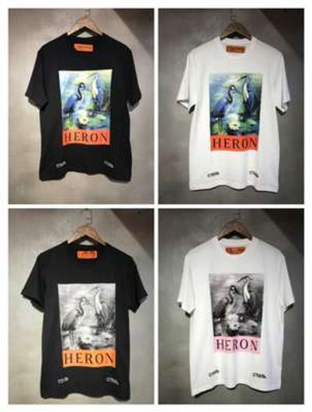 Правая версия HERON PRESTON Мужская одежда Мужские дизайнерские футболки с принтом Сво
Правая версия HERON PRESTON Мужская одежда Мужские дизайнерские футболки с принтом Сво