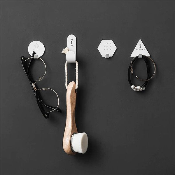 4pcs geometric shape wrought iron hooks storage decorative hooks office home decorations accessories wall key holder organizer
4pcs geometric shape wrought iron hooks storage decorative hooks office home decorations accessories wall key holder organizer