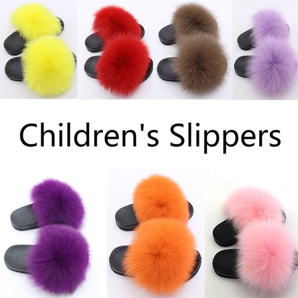 coolsa children's fur slippers indoor warm home fluffy fox fur slippers girls pvc flat plush sandals kids slippers customizable, Black
coolsa children's fur slippers indoor warm home fluffy fox fur slippers girls pvc flat plush sandals kids slippers customizable, Black