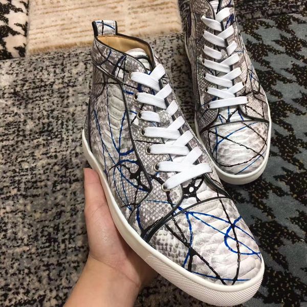 2019 название бренда loubitag python leather red bottom shoes модные кроссовки для мужчин женщин повседневная ходьба вечернее платье свадьба, Black
2019 название бренда loubitag python leather red bottom shoes модные кроссовки для мужчин женщин повседневная ходьба вечернее платье свадьба, Black