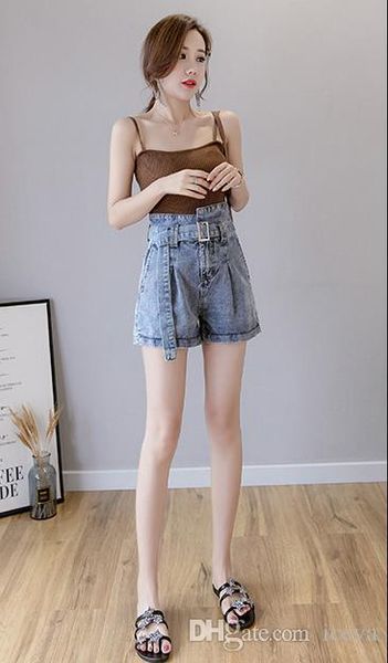 2020 spring and summer new korean high waist lace jeans female students loose wild wide leg pants pants tide, Blue
2020 spring and summer new korean high waist lace jeans female students loose wild wide leg pants pants tide, Blue