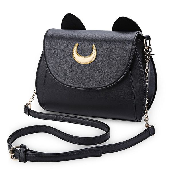 summer sailor moon ladies handbag black cat shape chain shoulder bag pu leather women messenger crossbody small bag
summer sailor moon ladies handbag black cat shape chain shoulder bag pu leather women messenger crossbody small bag