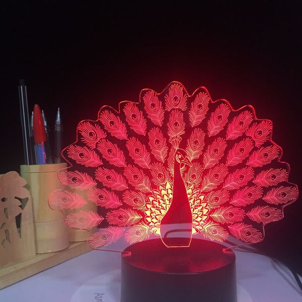peacock spreads tail peafowl 3d led night light 7 color changing animal table lamp home decor gifts 3.28 anniversary budget deal
peacock spreads tail peafowl 3d led night light 7 color changing animal table lamp home decor gifts 3.28 anniversary budget deal