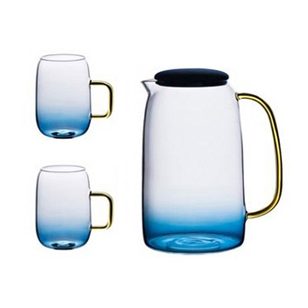 newly gradient color marble cold water glass bottle high temperature resistant glass jar jug kettle mk
newly gradient color marble cold water glass bottle high temperature resistant glass jar jug kettle mk