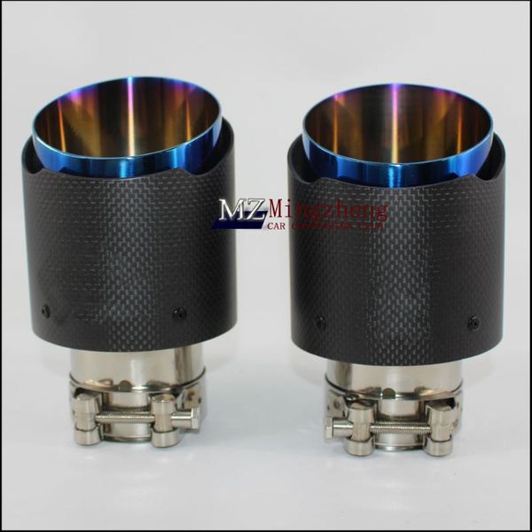 1pcs 63mm 101mm carbon fiber + stainless steel universal auto a.k exhaust tip tailtip end pipe for car styling
1pcs 63mm 101mm carbon fiber + stainless steel universal auto a.k exhaust tip tailtip end pipe for car styling